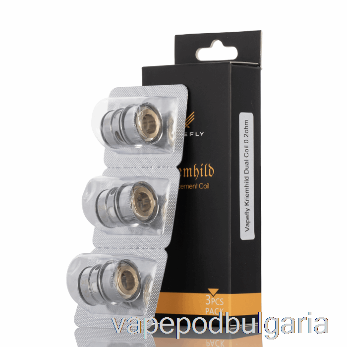 Vape 10000 Дръпки Vapefly Kriemhild Replacement Coils 0.2ohm Ka1 Dual Mesh Coils